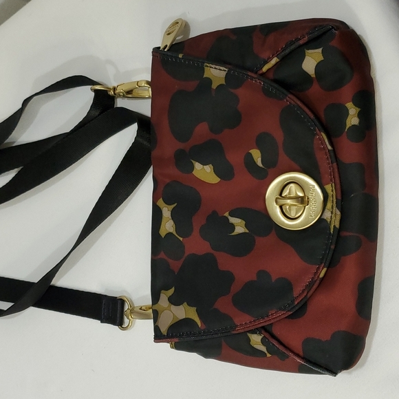 Baggallini Bags Baggallini Scarlet Cheetah Gold Seville Mini